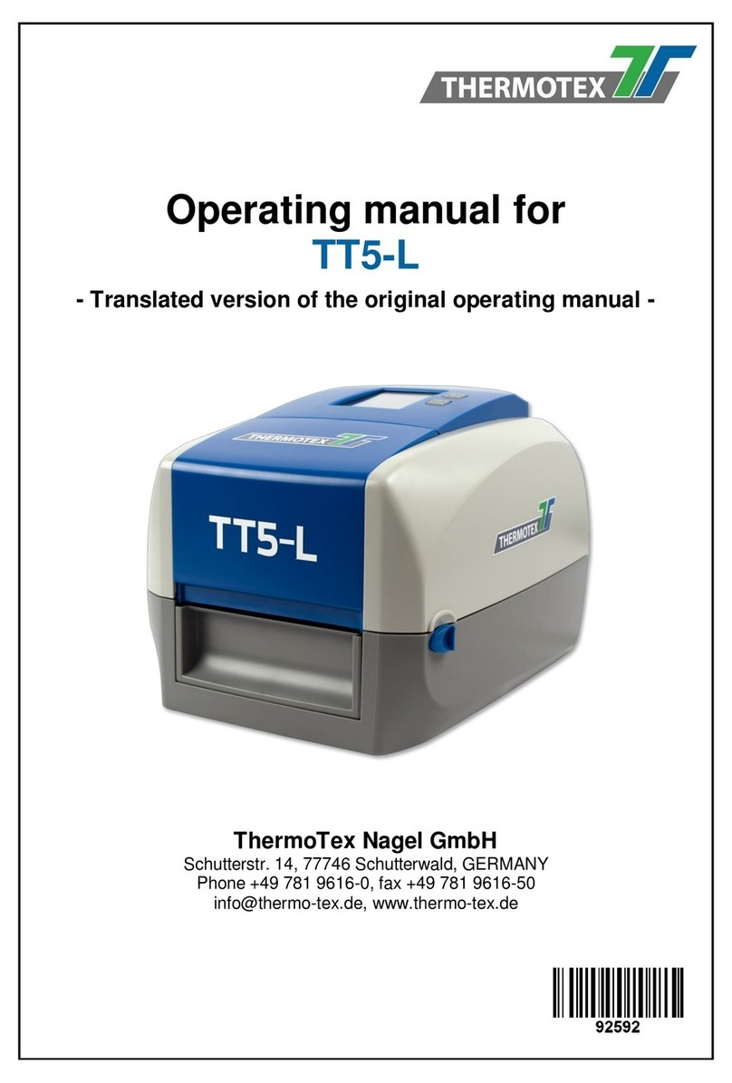ThermoTex TT5-L operating manual