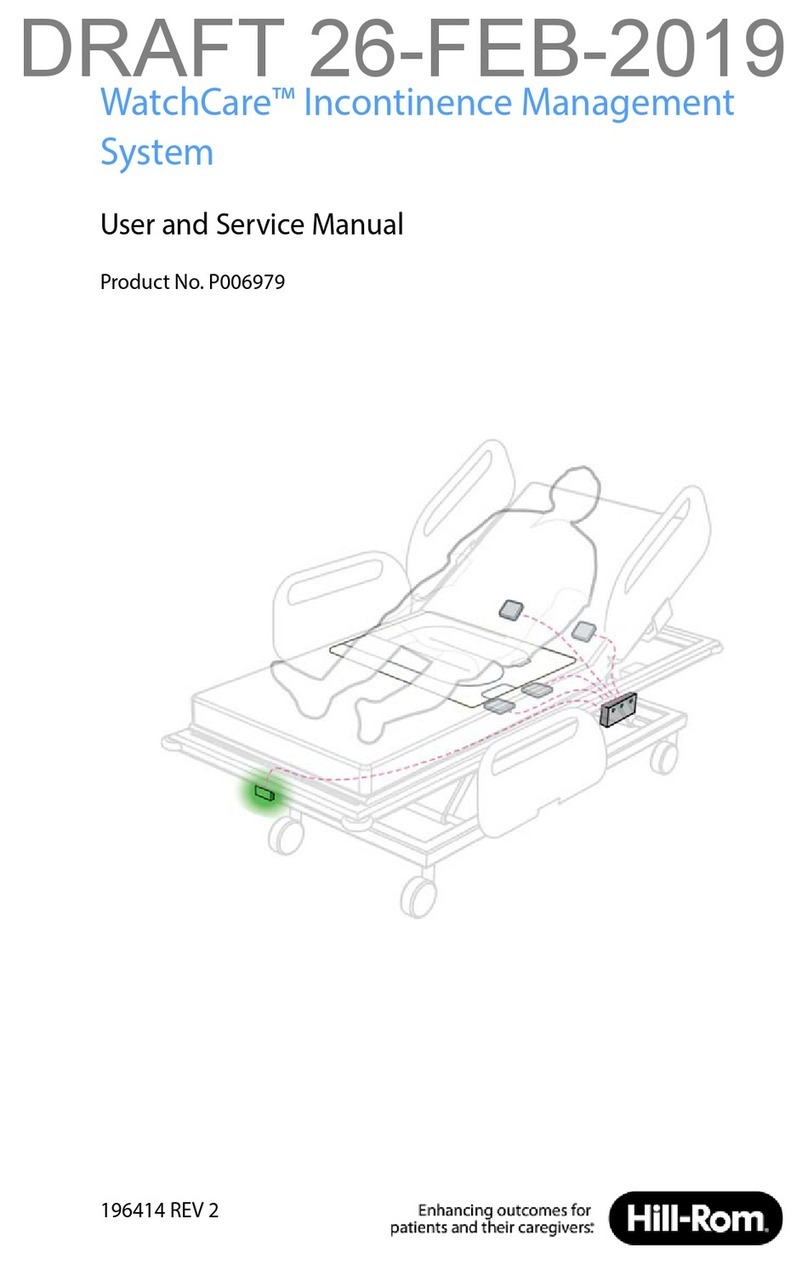Hillrom WatchCare Series User and service manual Hillrom WatchCare Series User and service manual