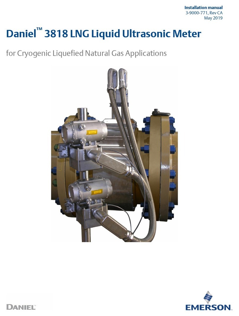 Emerson Daniel 3818 installation manual