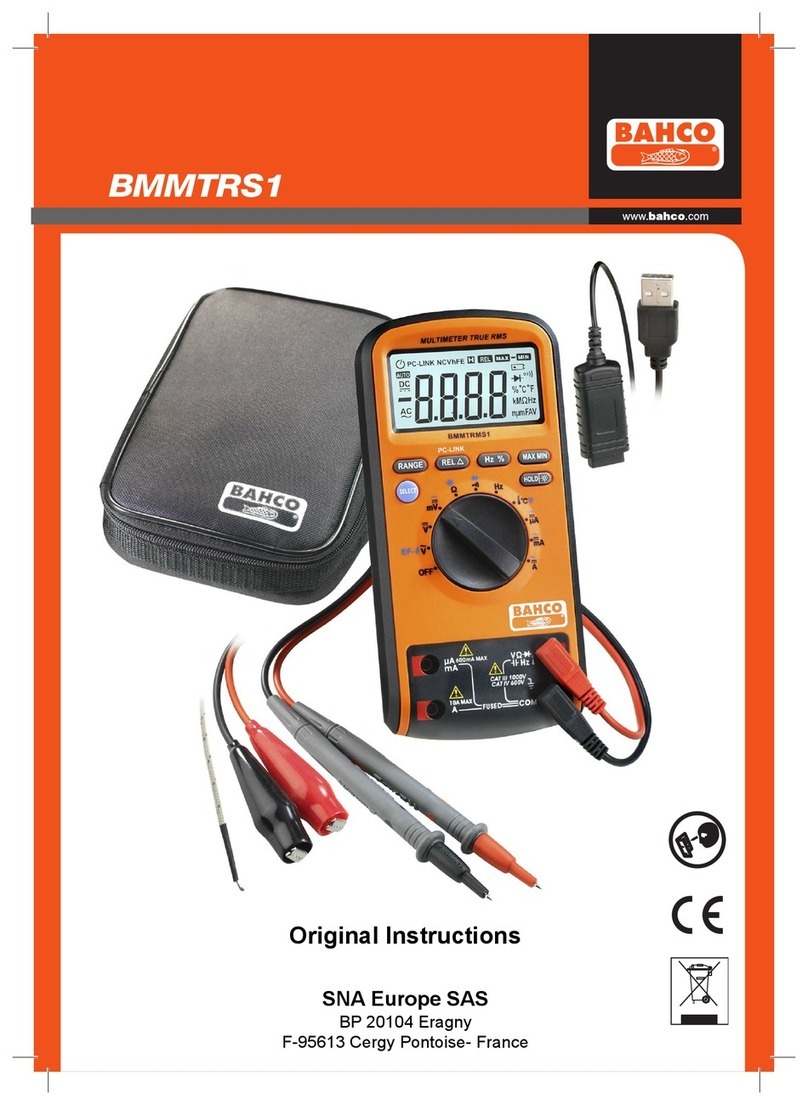 Bahco BMMTRS1 Original instructions