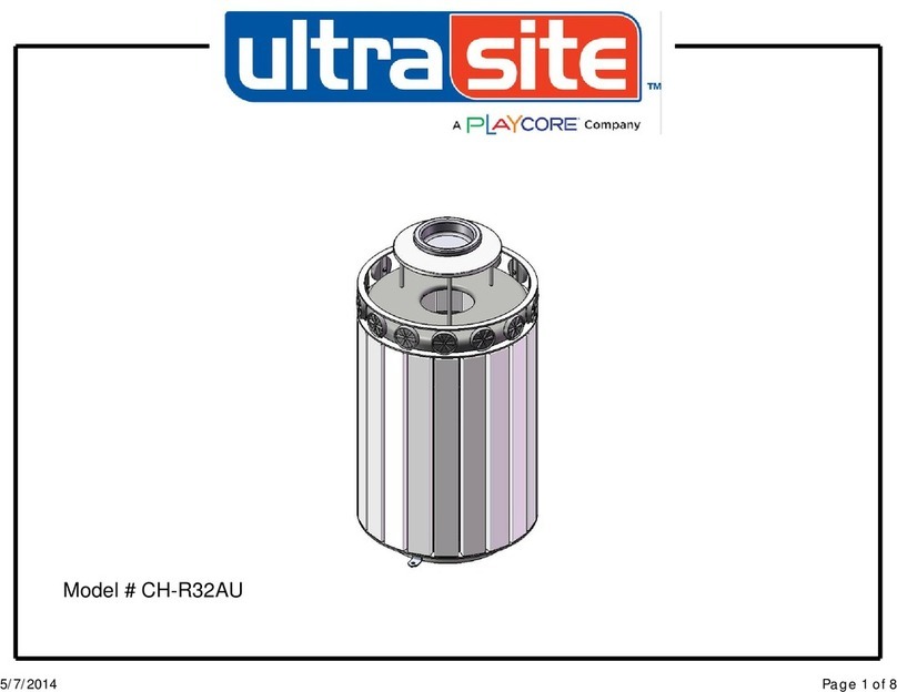 Playcore ultra site CH-R32AU manual Playcore ultra site CH-R32AU manual