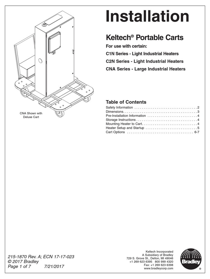 Bradley Keltech Series Installation