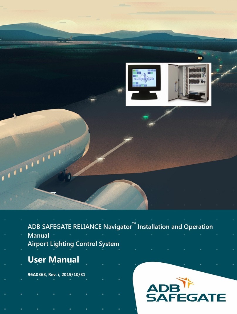 ADB Safegate RELIANCE Navigator user manual