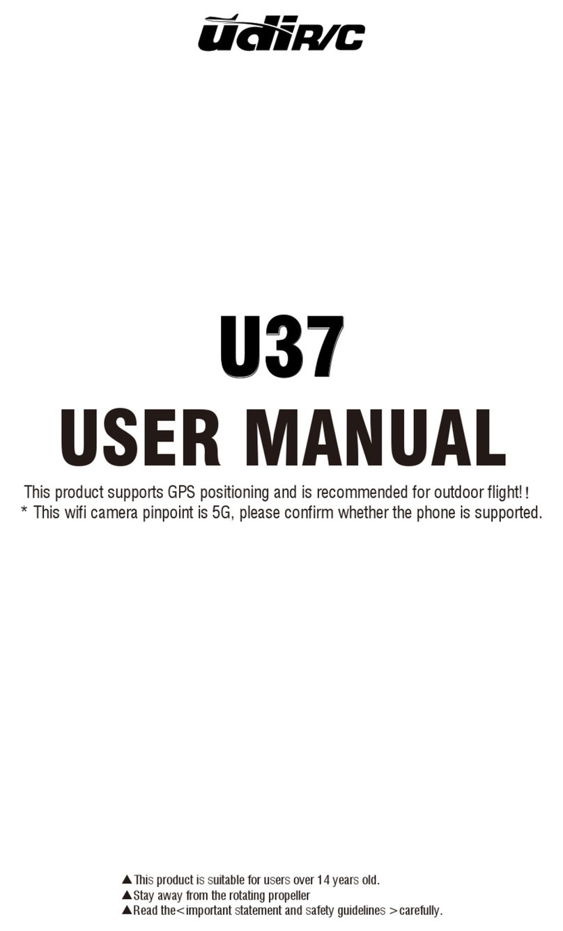 UDI R/C U37 User manual UDI R/C U37 User manual