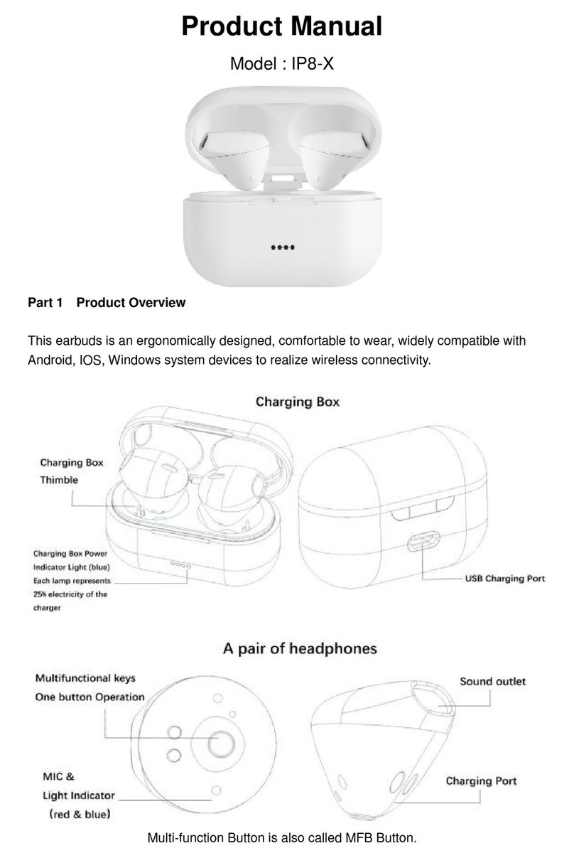 Fantime IP8-X product manual