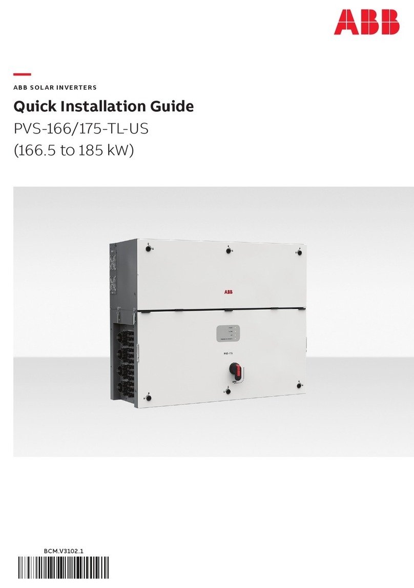ABB PVS-175-TL-US User manual