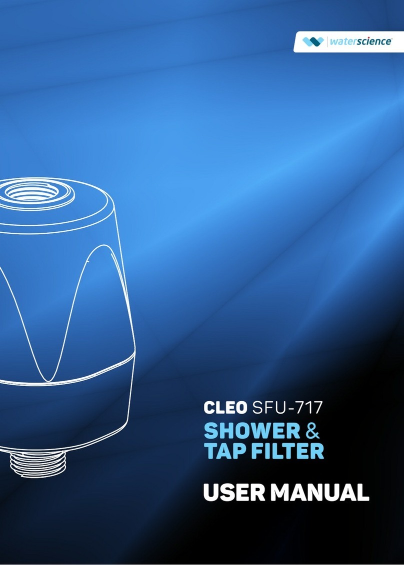 WATERSCIENCE Cleo SFU-717 user manual