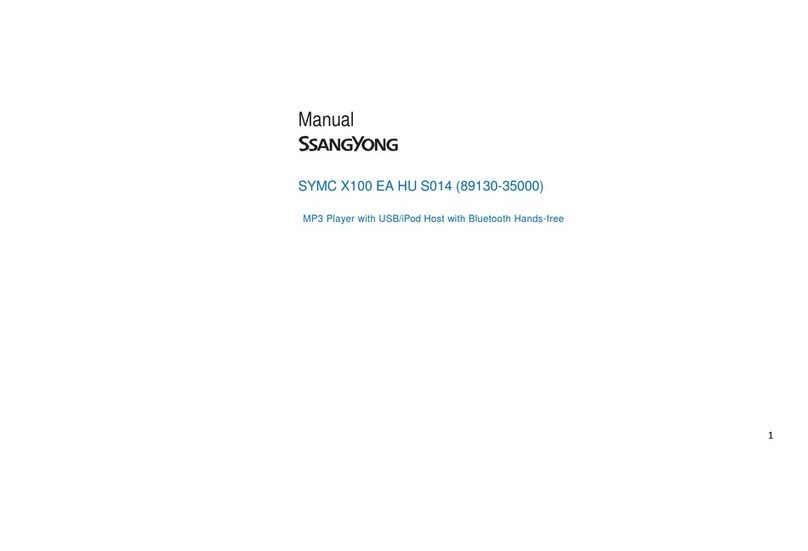 SSANGYONG SYMC X100 EA HU S014 manual