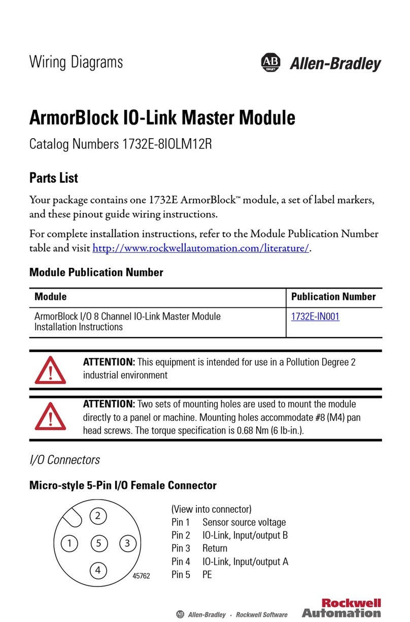 Allen-Bradley ArmorBlock 1732E-8IOLM12R Manual