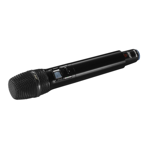 Monacor JTS RU-G3TH/5 User manual