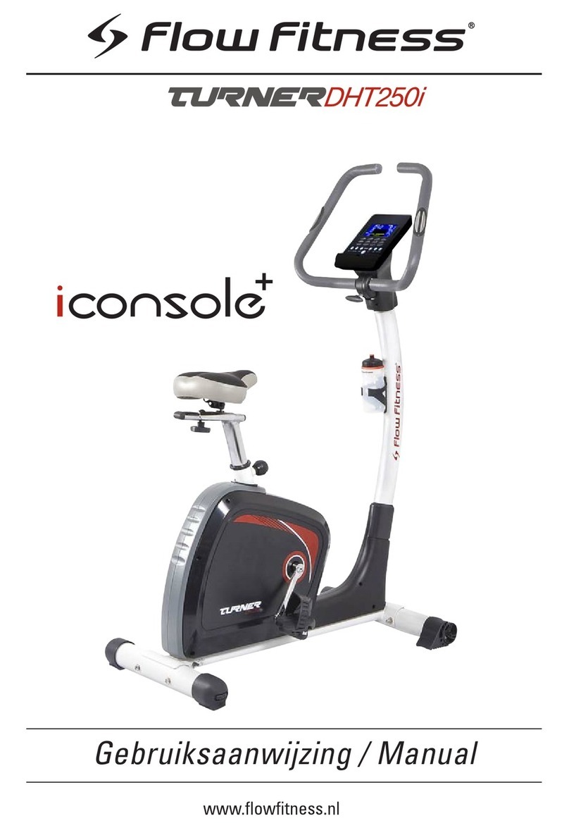 Flow Fitness Turner DHT250i manual Flow Fitness Turner DHT250i manual