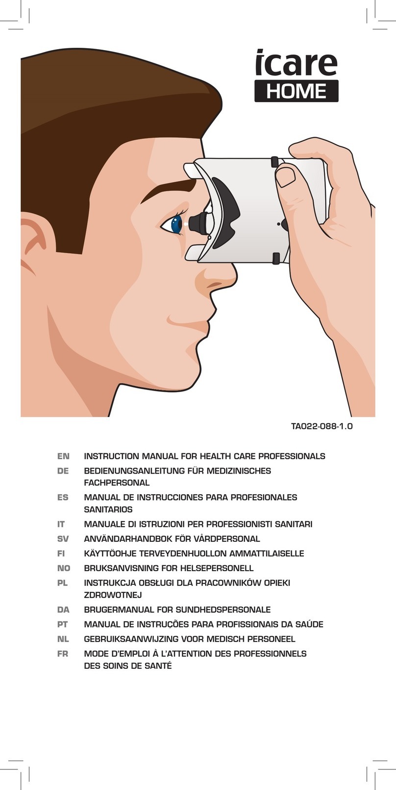 I-care HOME instruction manual