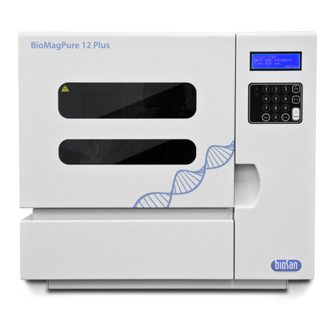 Biosan BioMagPure 12 Plus User manual