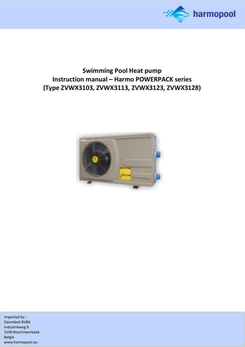 Harmopool Harmo POWERPACK Series instruction manual