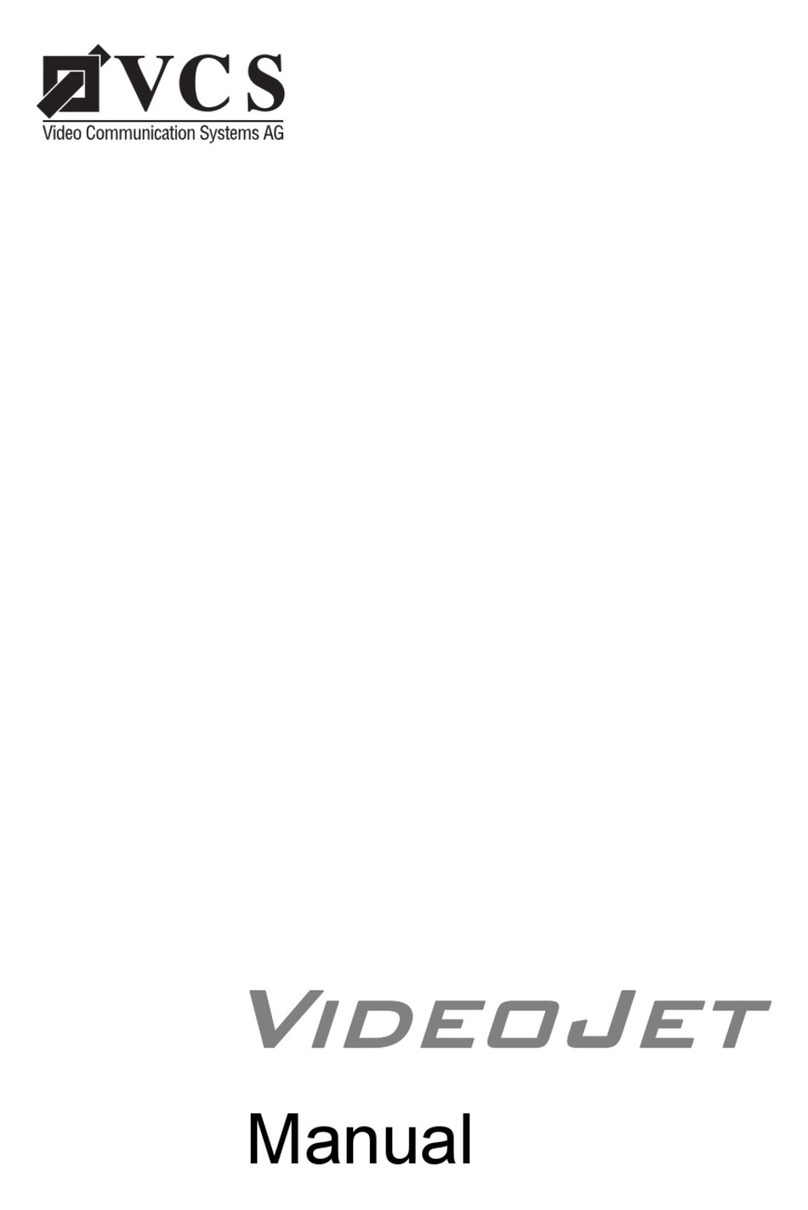 VCS Videojet Series manual