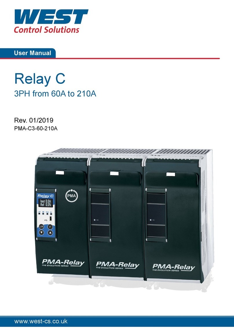 West Control Solutions PMA Relay C user manual