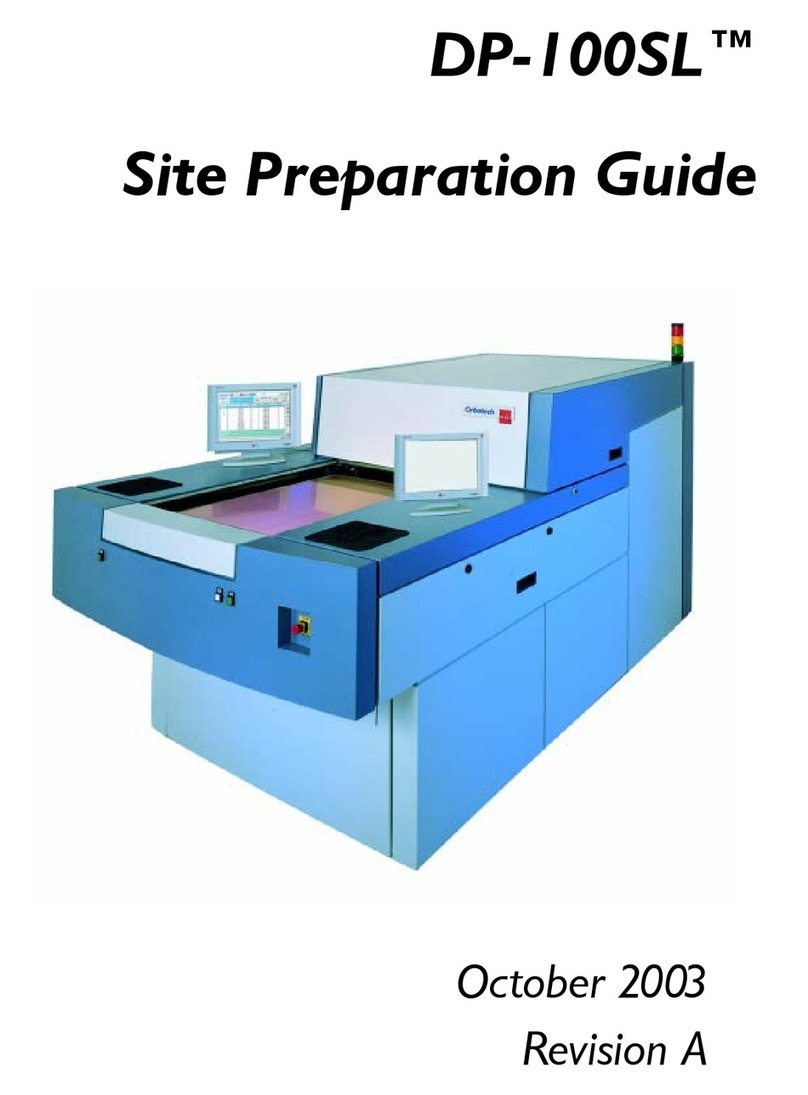 Orbotech DP-100SL Operating instructions