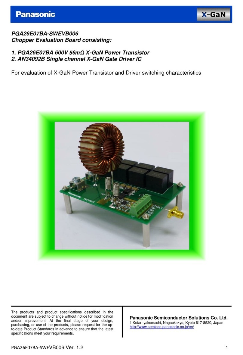 Panasonic PGA26E07BA-SWEVB006 manual