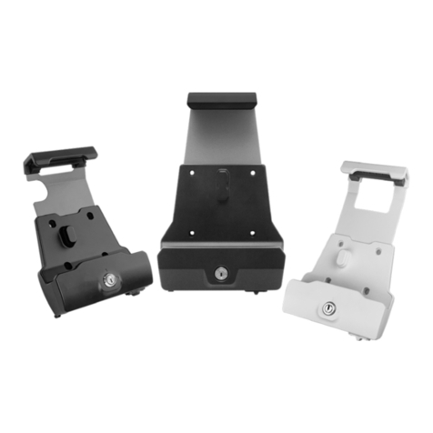 DT Research Tablet Mount Cradle Series Assembly instructions