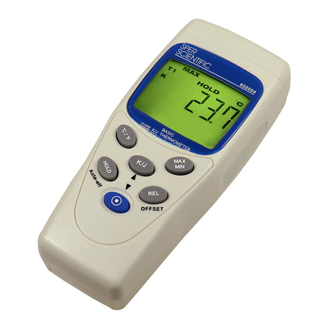 Sper scientific 800004 User manual Sper scientific 800004 User manual