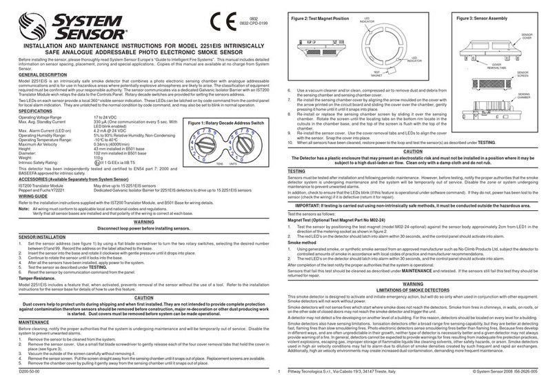 System Sensor 2251EIS User manual
