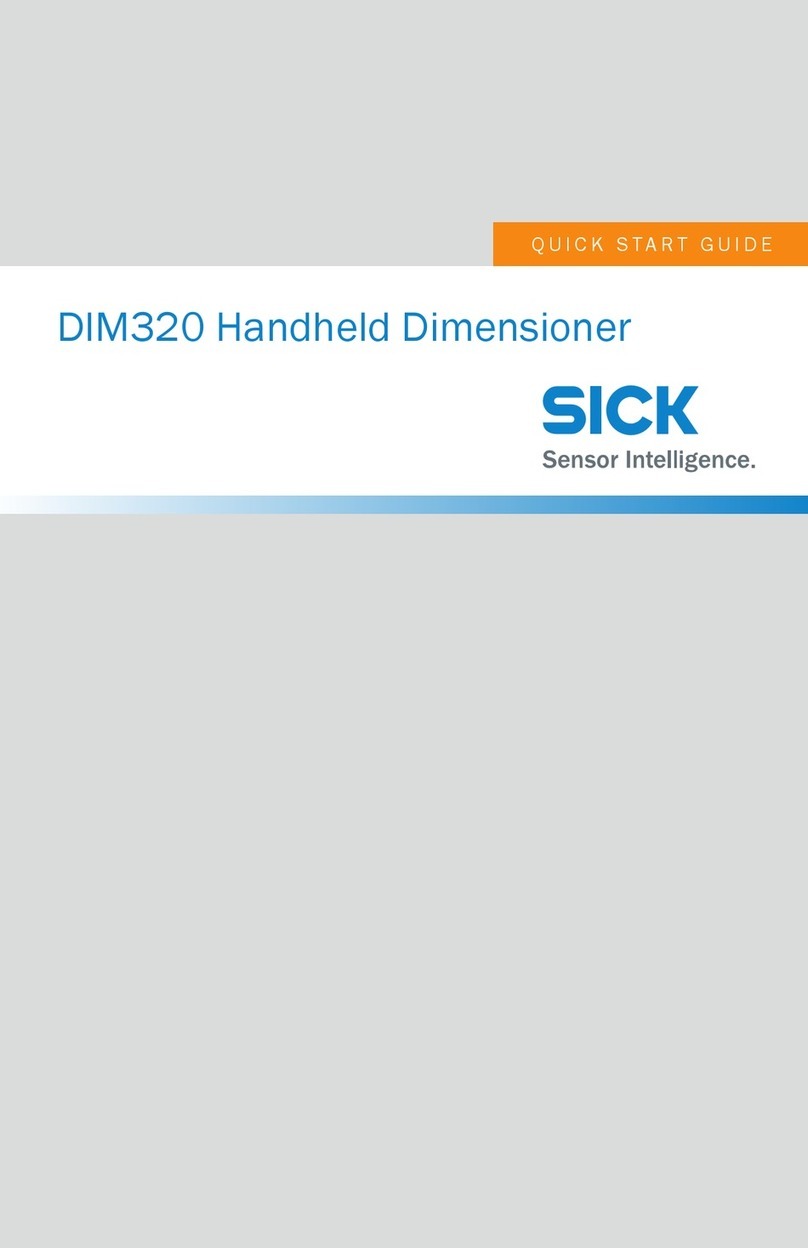 SICK DIM320 quick start guide