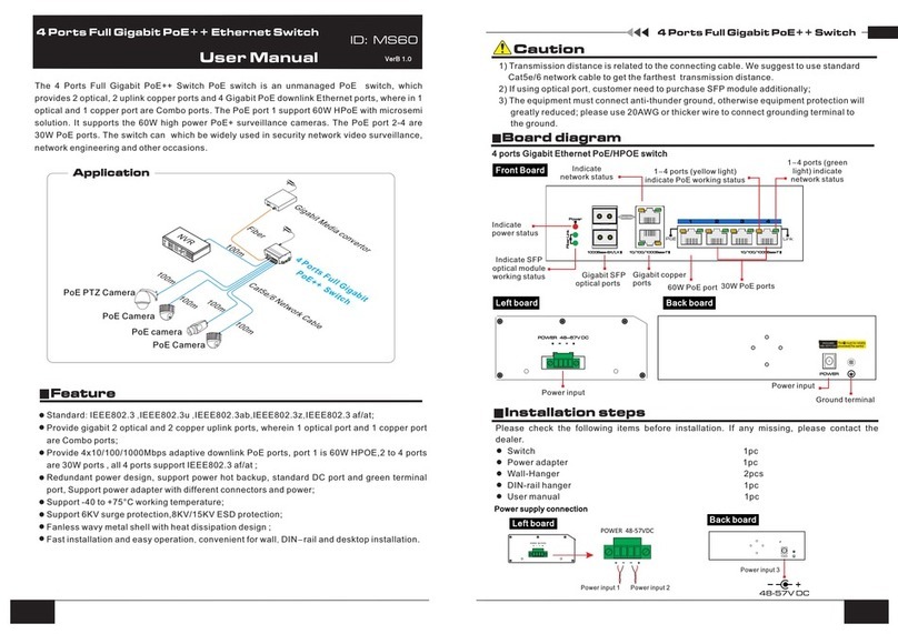 UTEPO MS60 User manual UTEPO MS60 User manual