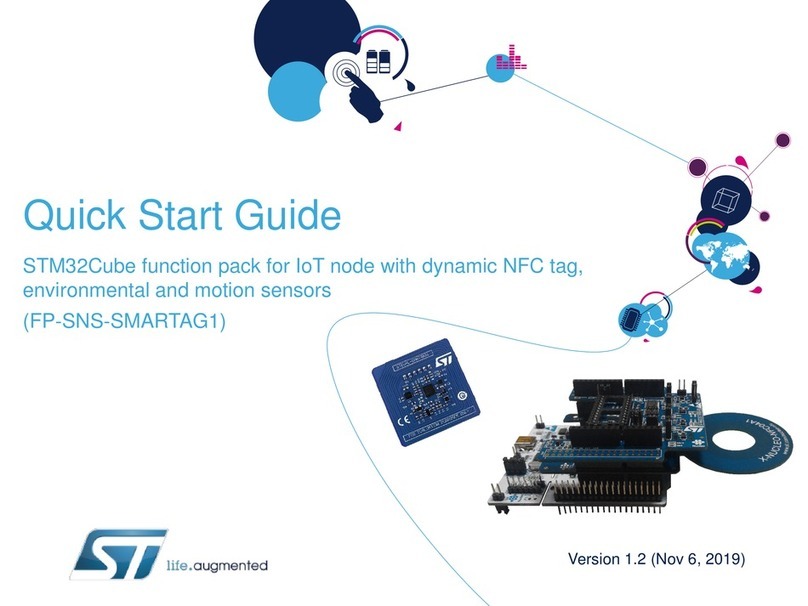 ST FP-SNS-SMARTAG1 quick start guide