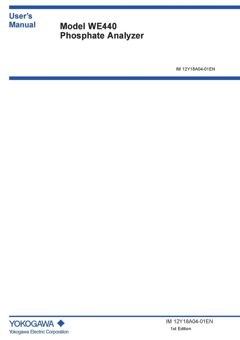YOKOGAWA WE440 User manual