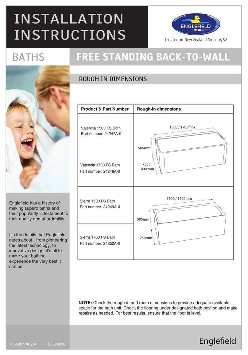 Kohler Englefield Valencia 1500 FS User manual