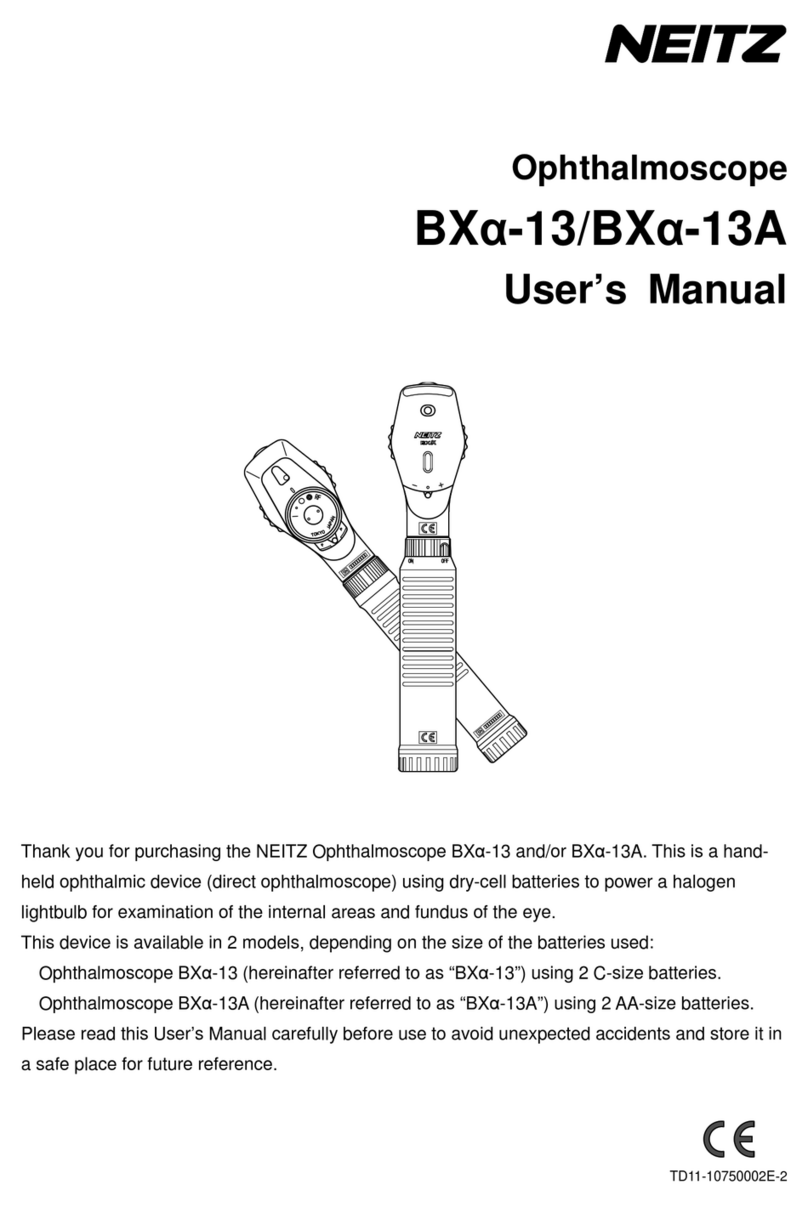 Neitz BXa-13 user manual