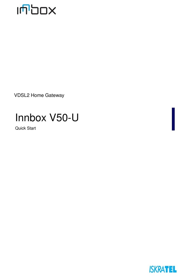 Iskratel Innbox V50-U quick start