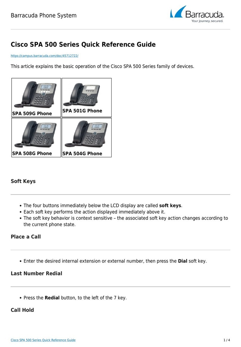 Cisco SPA-500 Series User manual Cisco SPA-500 Series User manual