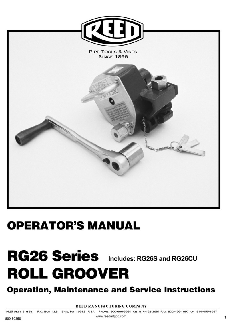 Reed Manufacturing RG26 Series Operator's manual