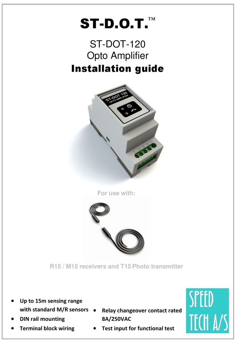 Speedtech ST-D.O.T. ST-DOT-120 installation guide