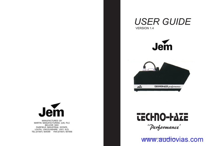 JEM TECHNO-HAZE user guide