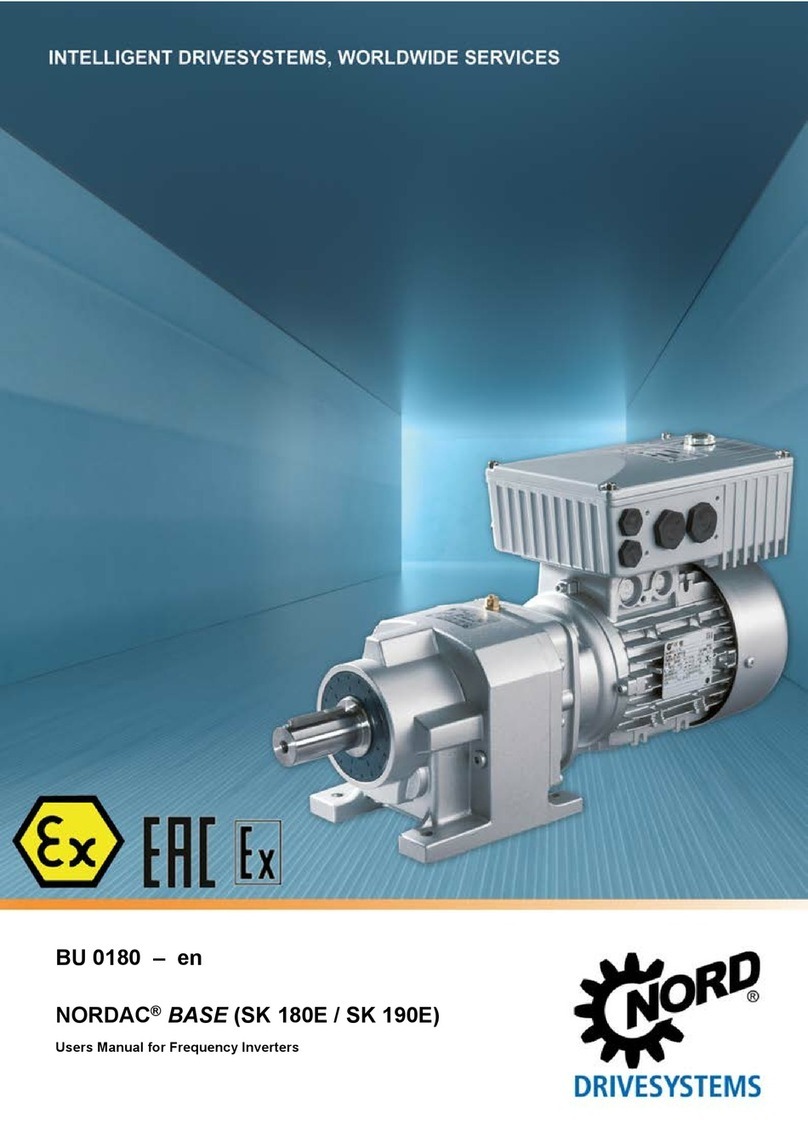 Nord Drivesystems SK 180E Series User manual