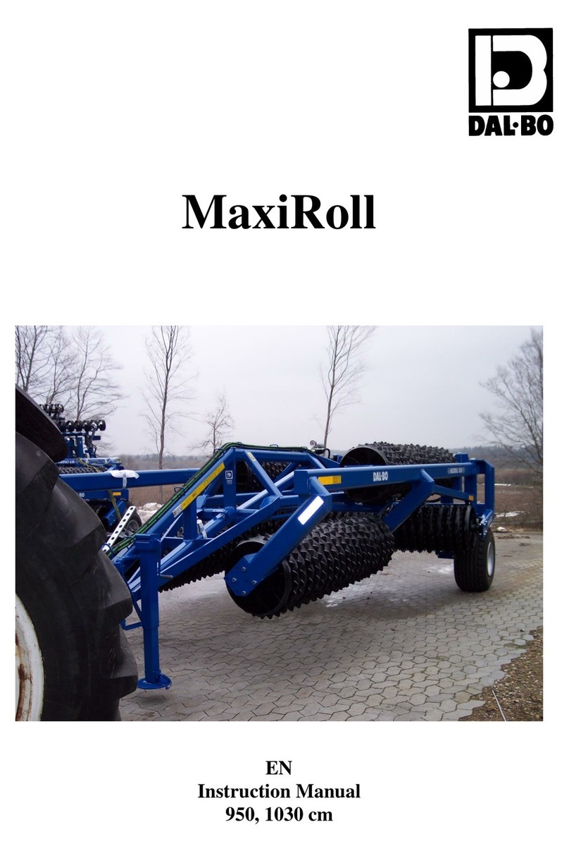 DALBO MaxiRoll 950 instruction manual
