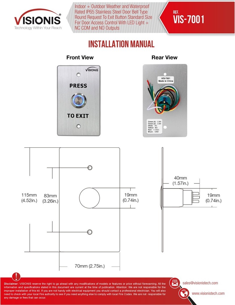 Visionis VIS-7001 User manual