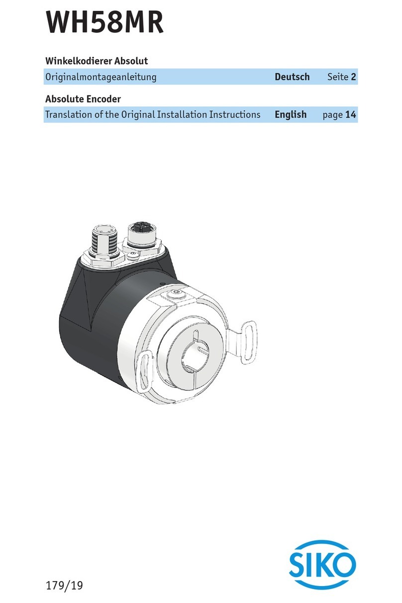 Siko WH58MR Original Installation Instructions