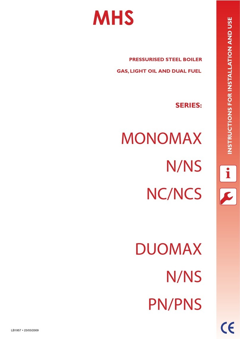 MHS Boilers MONOMAX N Series User manual MHS Boilers MONOMAX N Series User manual