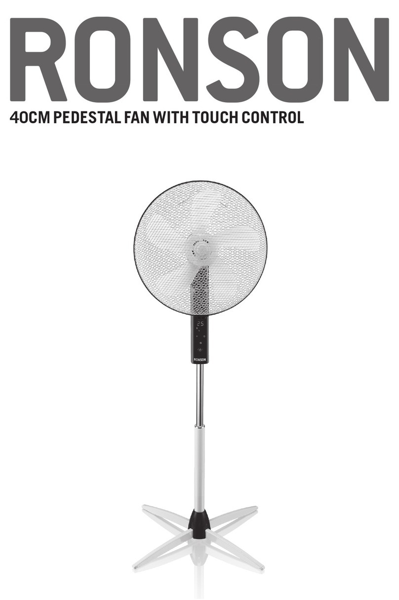 Ronson R40RPF16 manual