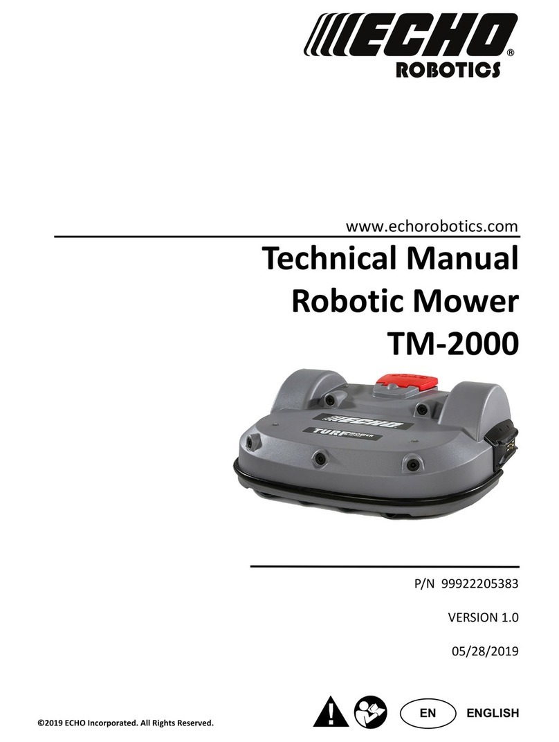 ECHO Robotics TM-2000 User manual