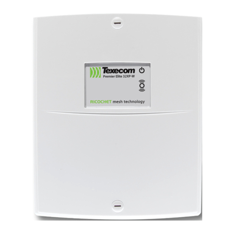 Texecom Premier Elite 32XP-W User manual