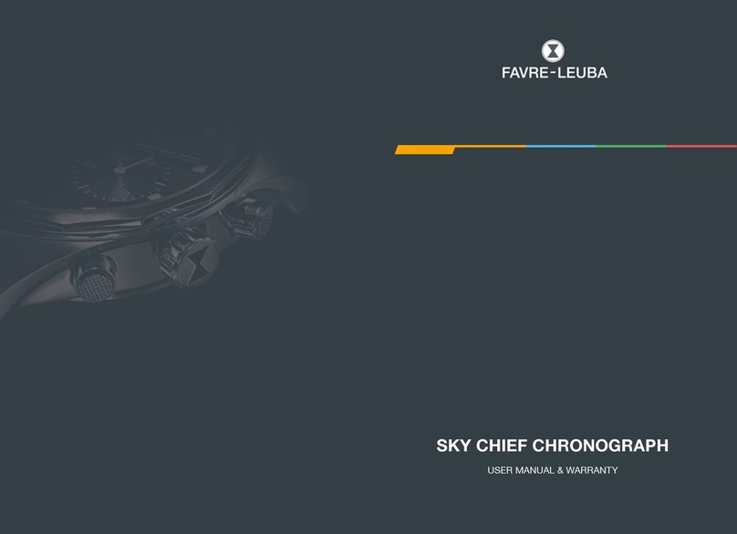 Favre-Leuba Sky Chief User manual & warranty