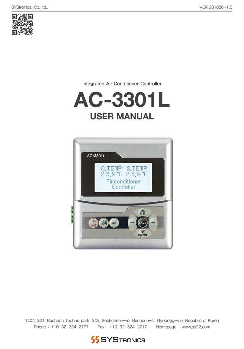 SYStronics AC-3301L user manual