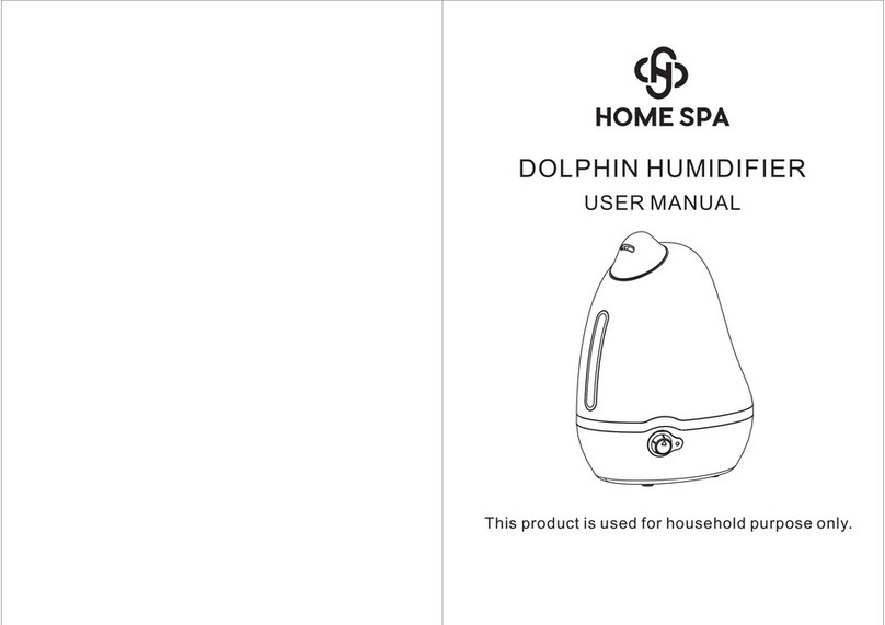 Home Spa Dolphin user manual
