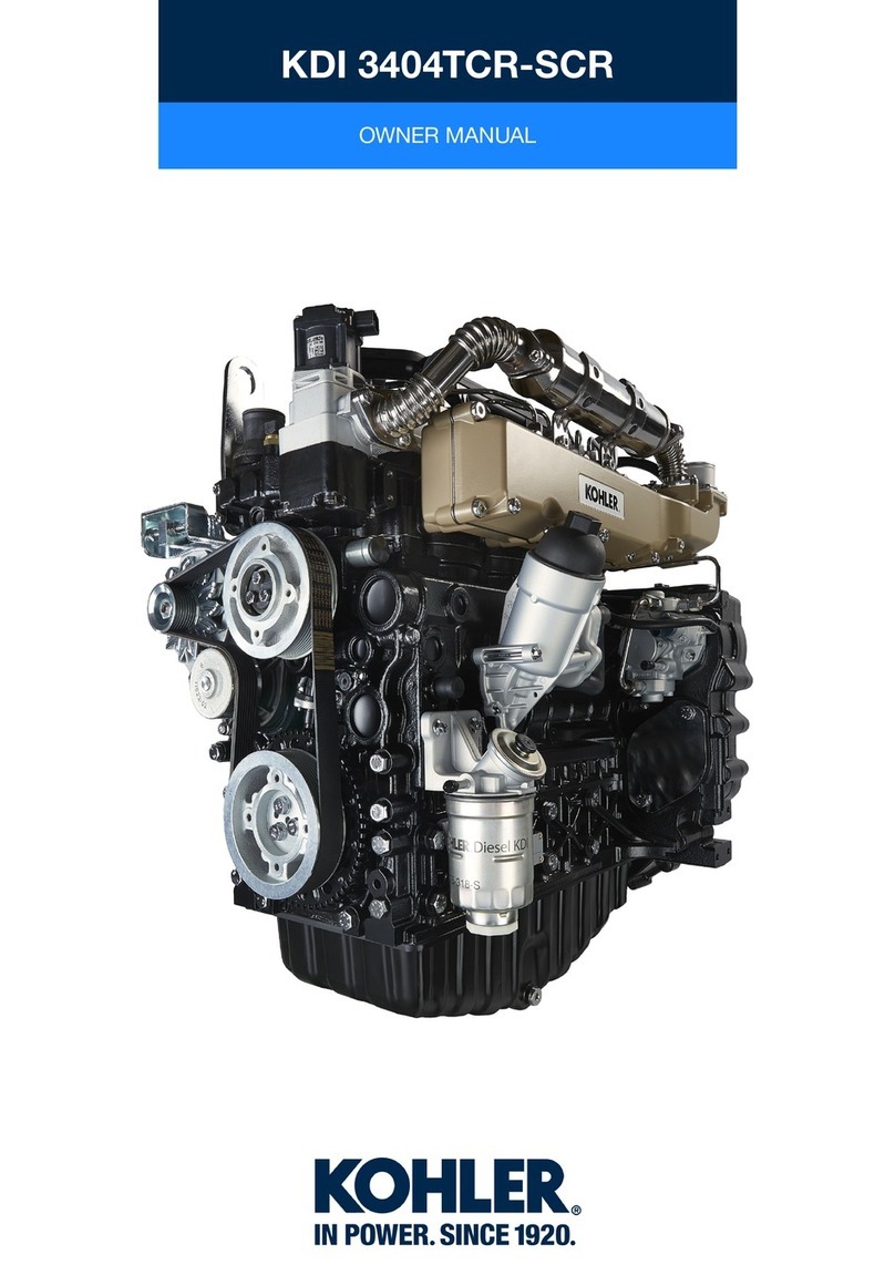 Kohler KDI 3404TCR-SCR User manual
