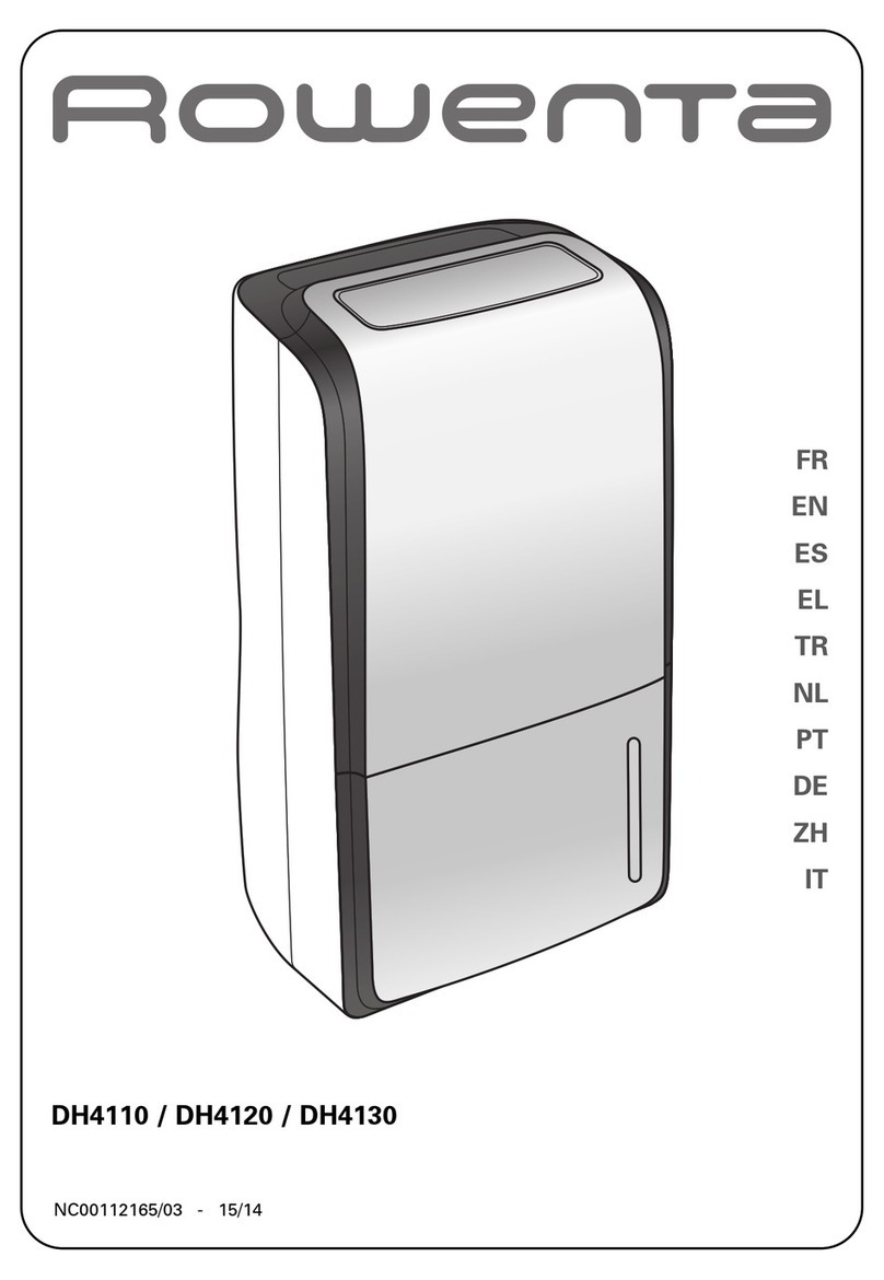 Rowenta DH4110 manual