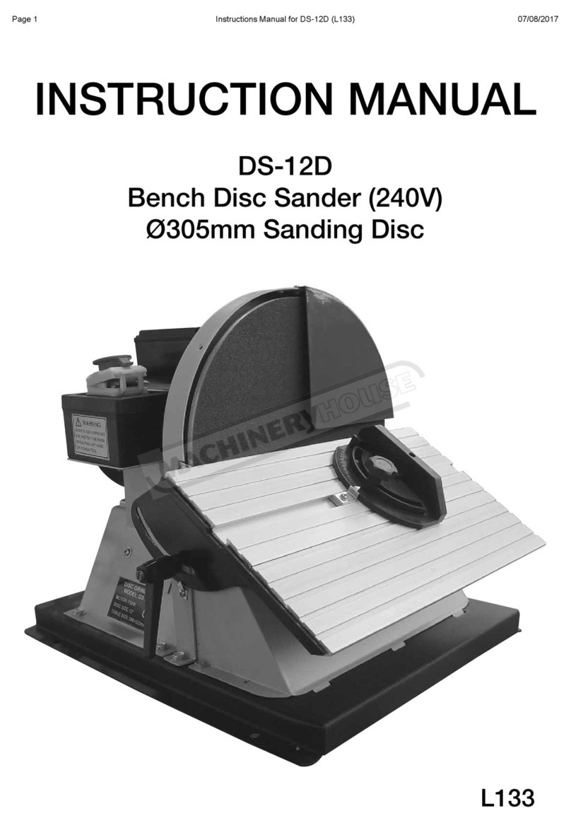 Hafco Woodmaster DS-12D instruction manual
